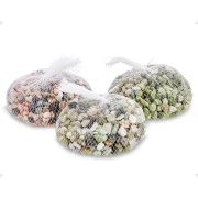 pietrine sassolini colorati confezione da 1 kg per decorare tavoli e allestimenti