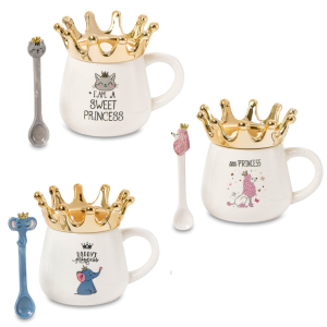 Bomboniere Tazze Mug Grande con corona OFFERTISSIMA