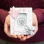 Bomboniere Battesimo e Nascita Baby Elefantino con Aquilone Portafoto Rosa in resina