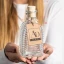 Bomboniere bottiglie di vetro per liquore stile vintage con tappo di sughero