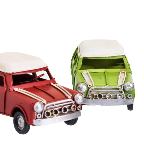 Bomboniere Comunione auto mini cooper vintage in metallo artigianali