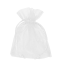 Sacchetto organza porta confetti con tirante misura 7x10 cm