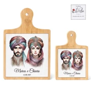 Bomboniere Teste di Moro Personalizzate Tagliere in legno