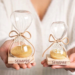 Bomboniere 2026 Linea Dreams Clessidre in vetro Standard con ciondolo albero della vita