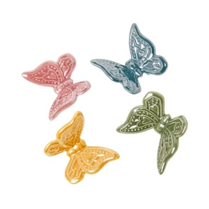 Bomboniere 2026 Magnete Farfalla Colorata Standard in ceramica
