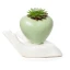 Vaso portapiantina Mano con Cuore in ceramica personalizzabile