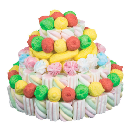 Torta di Marshmallow colorata