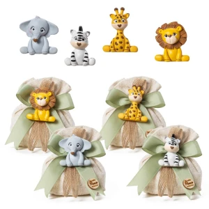 Bomboniere 2027 Magnete Animali Giungla Linea Savana Assortiti