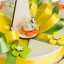 Torta Bomboniere nascita, Battesimo e Comunione 20 Fette con Coccinelle argentate 