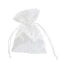 Sacchettini Portaconfetti bianco di raso con strass
