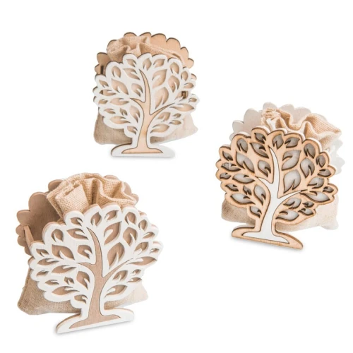 Sacchetto Portaconfetti albero della vita