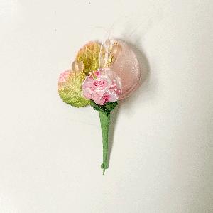 Ultimi 43 pezzi Fiore con Racchetta Portaconfetti Rosa