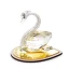 Bomboniere 2026 Nozze d\'Oro Cigno Cristallo con Base Personalizzata