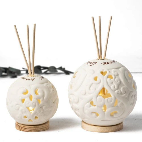 Ultimi 8 pezzi  Bomboniere Profumatore LED grande