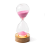 Bomboniere 2025 Santo Battesimo Maschio Clessidra con base LED personalizzabile