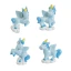 Bomboniere Battesimo maschio magnete con Unicorno celeste