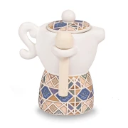 Bomboniere 2026 Linea Zuccheriera Moka con fantasia maioliche