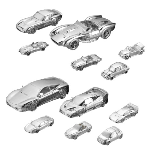 Bomboniere e Regali Auto modellino Ferrari in argento