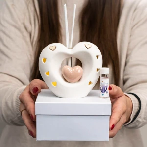 Bomboniere 2026 Linea Immenso Profumatore Standard a LED con cuoricini