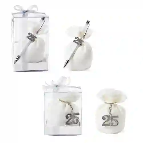 Bomboniere Linea Event 2025 Set regalo Nozze d\'Argento 25° Anniversario