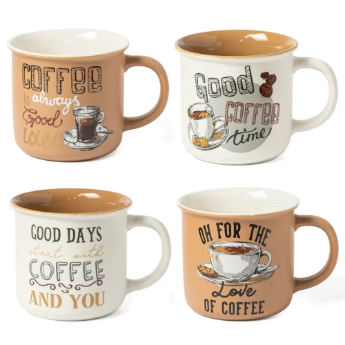 Bomboniere originali 2025 Tazza mug con frasi d\'amore su caffè