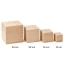 Kit Cubi Decorativi in Legno – Set 4 cubi per allestimenti