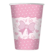 8 bicchieri carta 200cc baby Girl