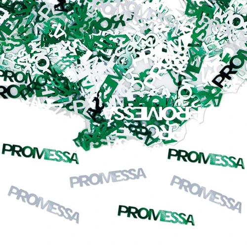 Coriandoli promessa di matrimonio Scritta \"Promessa\" per decorazione