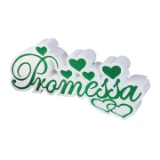 Scritta Polistirolo promessa di matrimonio "Promessa"