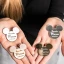 Applicazione per bomboniere testa Mickey Topolino personalizzabile
