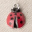 ciondolo coccinella