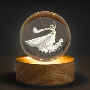 Bomboniere 2027 Sfera LED Fatina Frozen Elsa