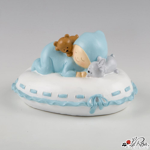 Cake Topper Battesimo e Nascita Bambino maschio