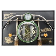 Orologio in metallo a forma di Motocicletta fatto a mano - idea regalo