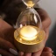 Bomboniere 2027 Prima Comunione Clessidra con base LED personalizzabile