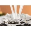 Idea Regalo Natale - profumatore in ceramica bianca e fiore argento