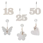 bomboniere e segnaposto shabby chic clip in legno