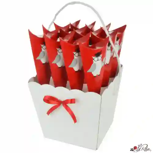 cono laurea portaconfetti