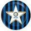 8 piatti di carta 23 cm per festa tema inter