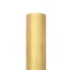 TULLE A ROTOLO ORO e GLITTERATO - 9 metri