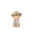 Bomboniere Offerta Stock Statuette Bimbo con gattino e fiori