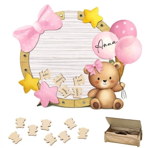 Guest Book Battesimo e Nascita Bimba Originale