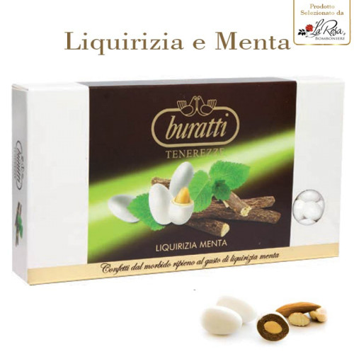 Confetti Buratti - Tenerezze gusto Liquirizia e Menta