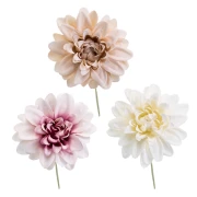 Fiore di Dalia Grande in tessuto per Bomboniere fai da te