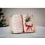 Idea Regalo Natale - Libro con frase di Buon Natale - interamente fatto a mano