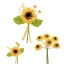 Girasoli Fiori Decorativi per Confezionamento delle bomboniere