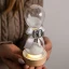 Bomboniere 2027 Nozze di Diamante Clessidra con base LED personalizzabile