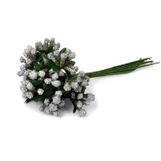 Ultimi 42 pezzi -  Mazzetti di Fiori Argentato