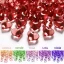 crystalli cuori per decorazioni vari colori