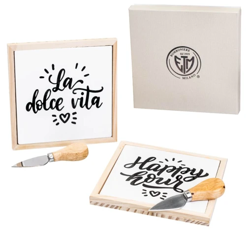 Bomboniere Originali 2026 Tagliere con Coltellino